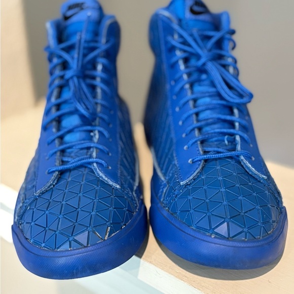 PJ Tucker's Nike Blazer Mid Metric Royal Blue 2015 (744419-400) Men's Size 8 - Picture 8 of 9